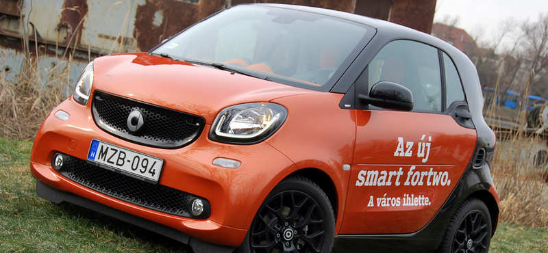 Smart fortwo-teszt: Vissza a városba!