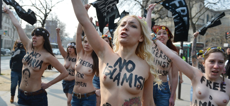 Fotó: A Femen vezetőjéről mintázták az új francia nemzeti jelképet