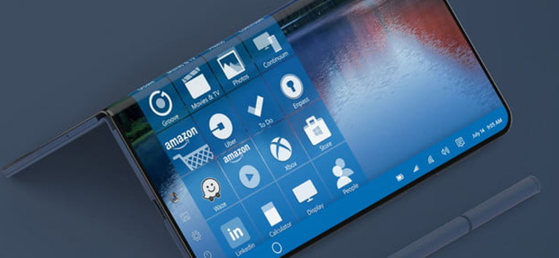 Árulkodó Microsoft-szabadalom: ilyen lehet majd a Surface Phone