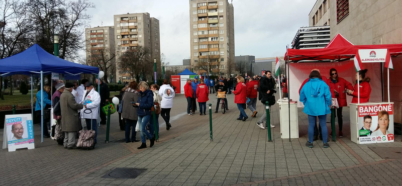 Választás a mi utcánkban: Csepelen bottal kergette el Gyurcsány híve a tiltakozót