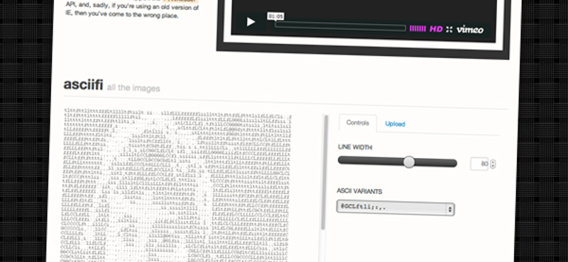 Alakítsuk fotóinkat ASCII képekké, villámgyorsan