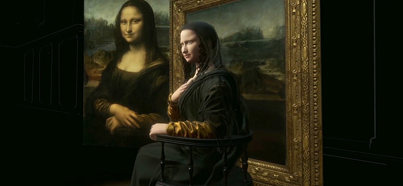 Életre keltették a Mona Lisát, a Louvre-ban még mozog is a legendás festmény
