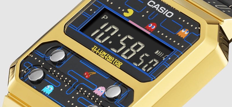 A Pac-Man-rajongóknak készített vadonatúj órát a Casio