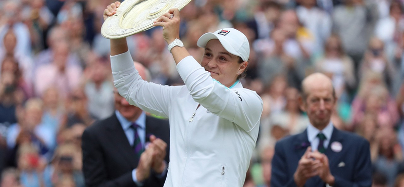 Az ausztrál Ashleigh Barty lett a női bajnok Wimbledonban