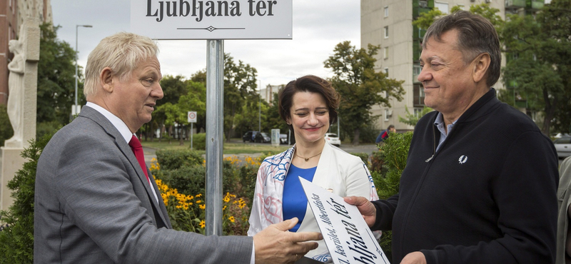 Tarlós új teret avatott Újbudán