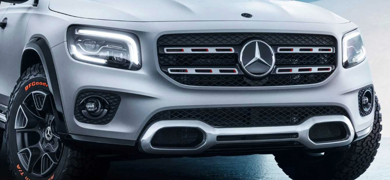 Itt egy teljesen új Mercedes divatterepjáró, a 7 üléses GLB