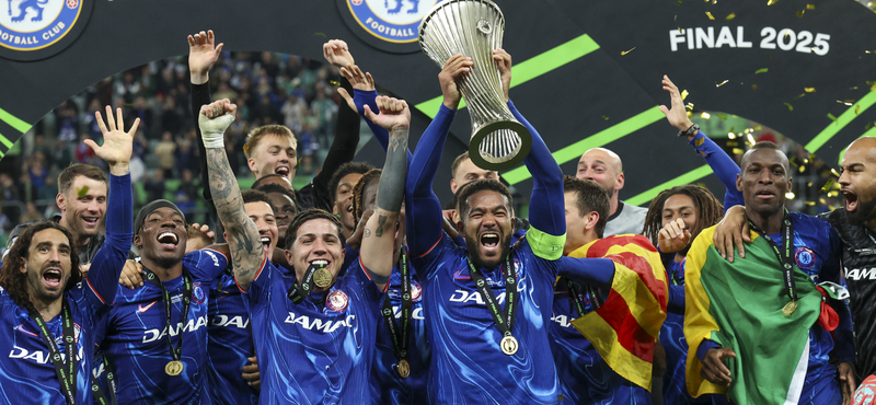 Hátrányból fordítva győzött a Chelsea a Konferencia-liga döntőjében