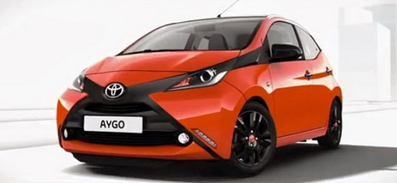 Az új Toyota Aygo is megmutatta magát