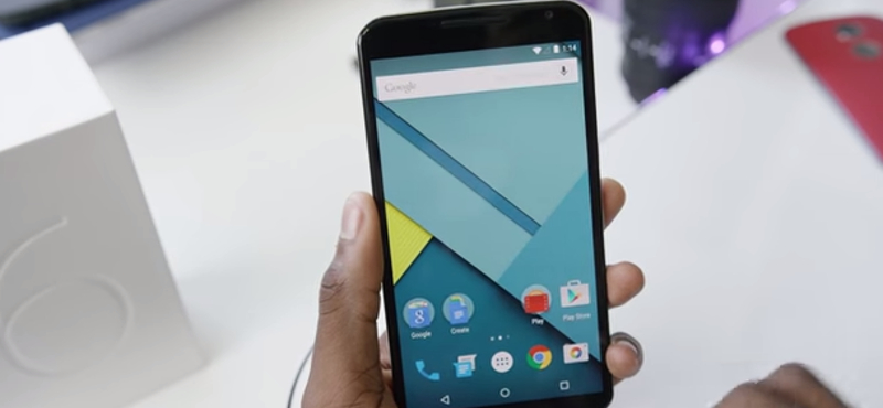 Kíváncsi a Nexus 6-ra? Akkor nézze meg ezt a videót