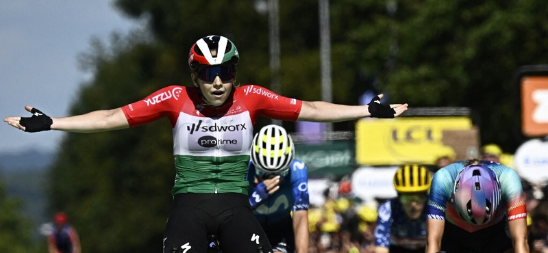 Vas Kata Blanka nyerte a női Tour de France 5. szakaszát