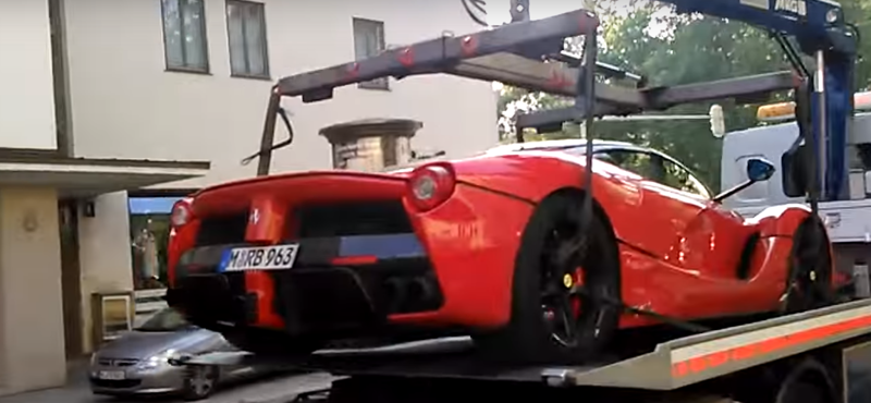 Münchenben is pórul járhatott egy 400 milliós LaFerrari