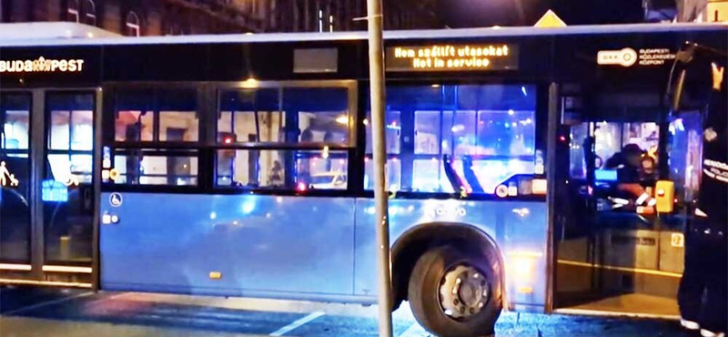 Eltévedt buszsofőr miatt tört ki vízözön a Keletinél – videó is készült