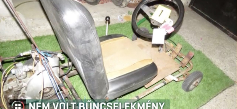 Két gyerek súlyosan megégett, amikor kigyulladt a házilag barkácsolt gokart, de nem történt bűncselekmény