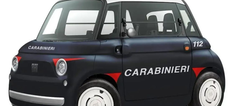 Egyenruhát kap a kis Fiat Topolino, csendőrautó lesz