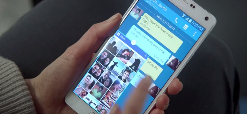 Ünnepi videó: ezért (is) jó a Note 4 több ablakos funkciója
