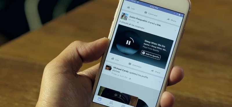 A Facebookon is szól majd a Spotify és az Apple Music