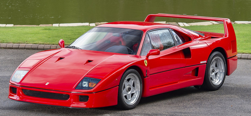 Szinte vadonatúj Ferrari F40-et vásárolna? Most megteheti