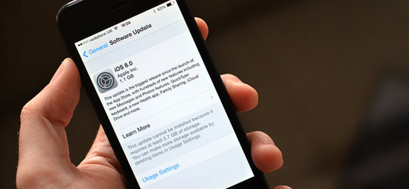 iOS 8? Köszönjük, de nem kérünk belőle