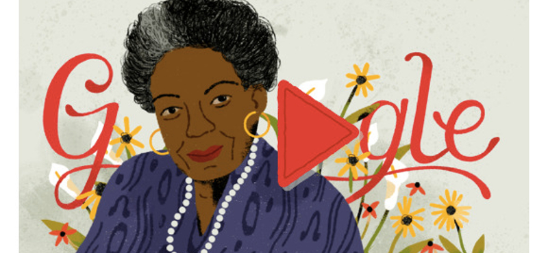 Miért van most ez a nő a Google főoldalán, ki ez a Maya Angelou? 