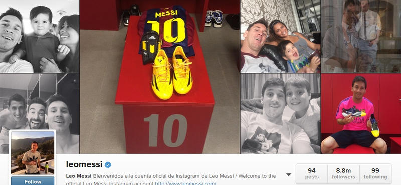 Messi pletykalavinát indított el az Instagramon