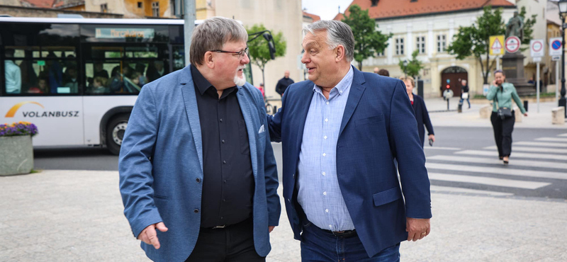 Magtár után Győrben folytatta az országjárást Orbán Viktor