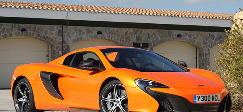 Nem tudták, hogy egy McLaren 650 S-t lopnak el