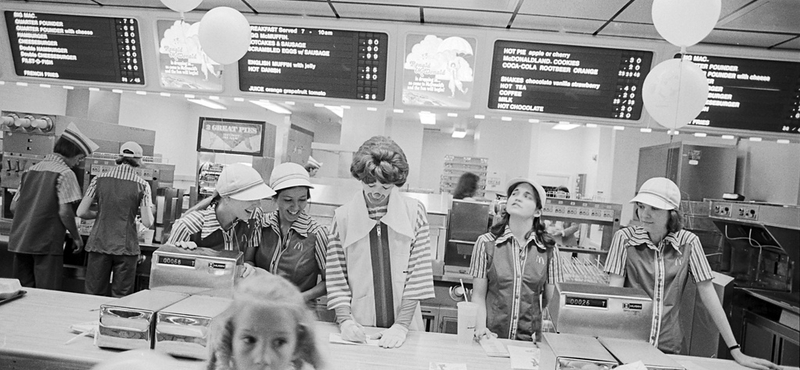 A nap képe: 1977-ben, akcióban a McDonald's bohóca