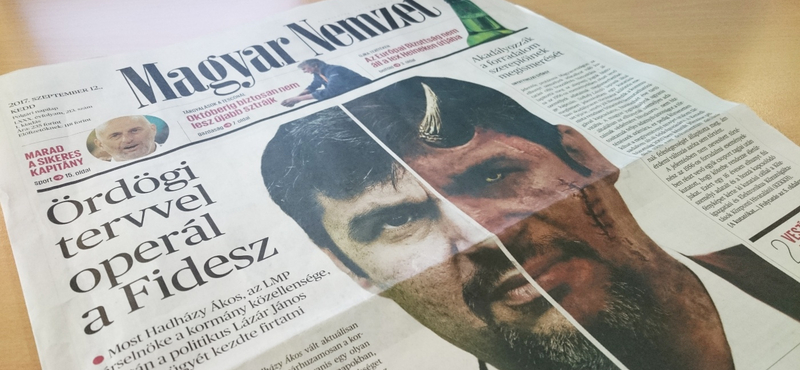 A Magyar Nemzet beleőrült a kormányzati propagandába