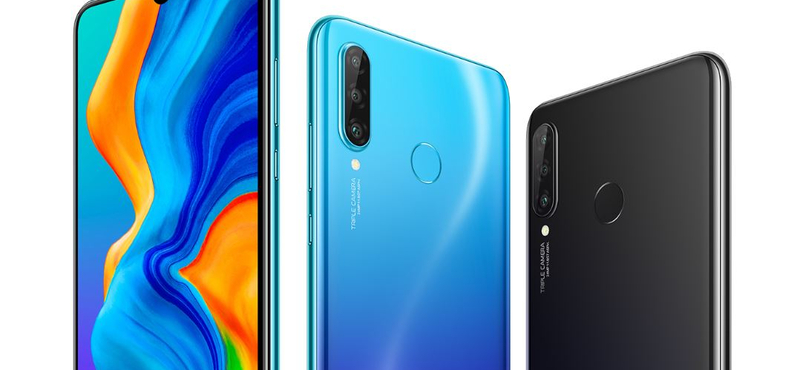 Megjött az olcsóbb Huawei P30 lite, 48+8+2 megapixeles kamera van benne