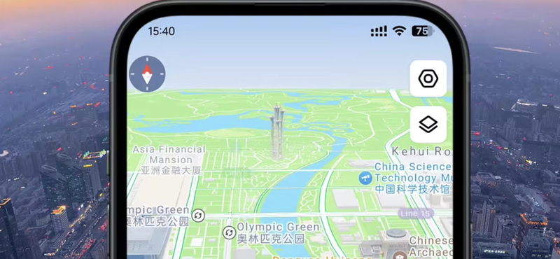Google Térkép helyett: szintet lépett a kínai navigációs alkalmazás