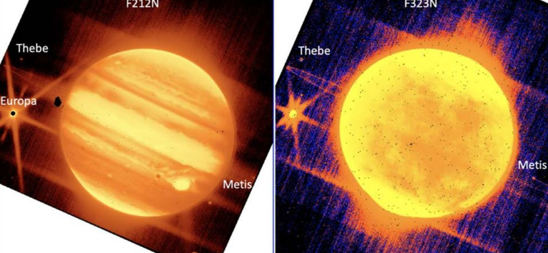 Kiszivárogtak a James Webb űrtávcső Jupiterről készített fotói