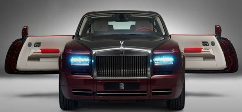 Összesen egy készül a piros kormányos Rolls-Royce-ból