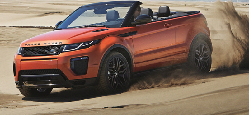 Range Rover és kabrió? Itt az Evoque szuperdivatos változata