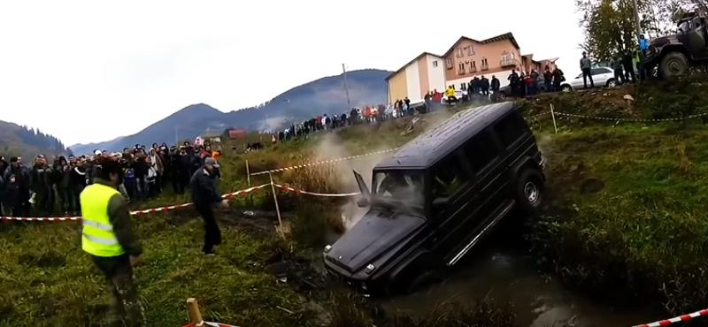 Ukrajnában nem jár kímélet a Mercedes-AMG G-osztálynak sem