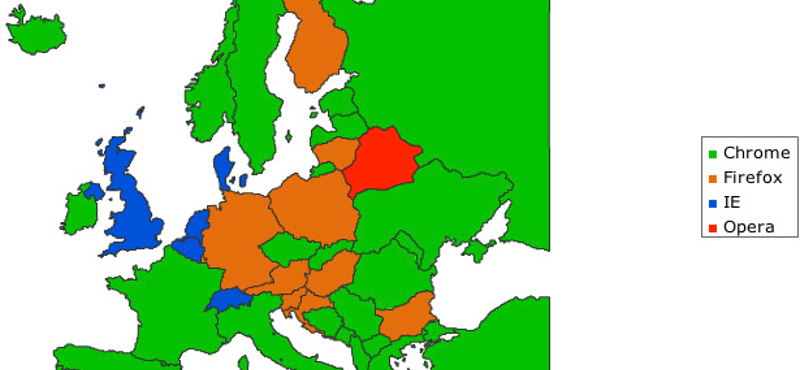 Az európai diktatúra legnépszerűbb böngészője