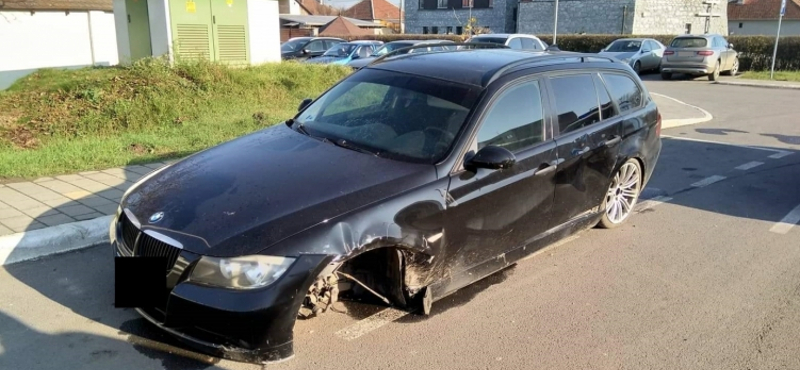 Részegen háromkerekezett egy BMW-s Borsodban