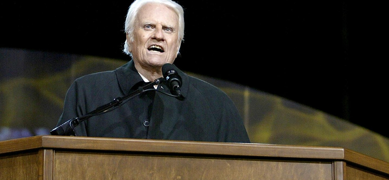 Meghalt a legendás amerikai hitszónok, Billy Graham