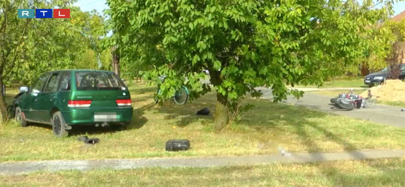 Súlyosan megsérült egy 15 éves fiú, mikor motorozni vitték a falunapon