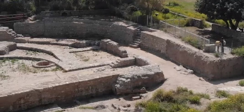 Hatalmas, kétezer éves bazilikát tártak fel Izraelben