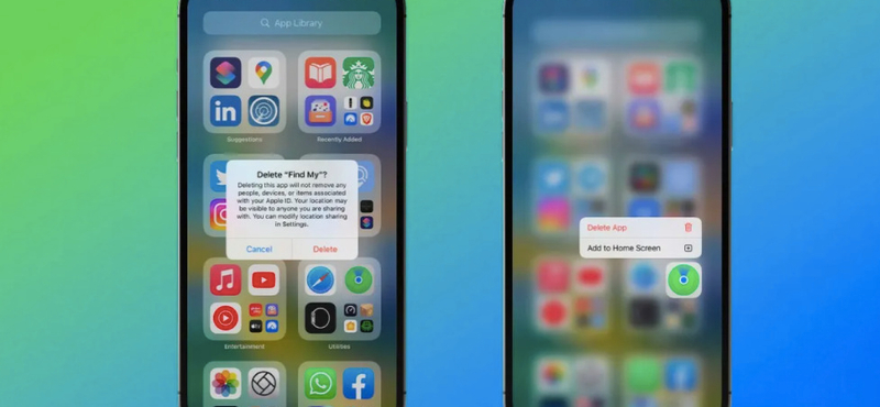 Az iPhone-t használók három olyan appot is törölhetnek majd, amiket eddig nem lehetett