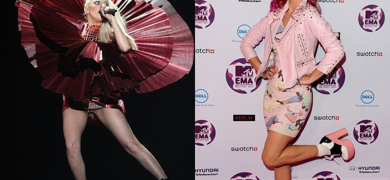 6 dögös dressz az MTV EMA díjkiosztóról, Lady Gagától Katy Perryig