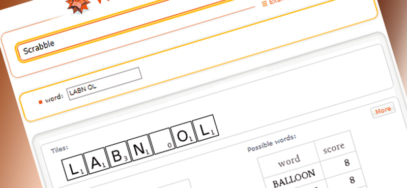 A szókirakós játékban is segít a Wolfram