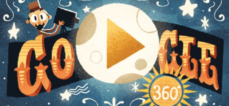 Mi ez a 360 fokos videó a Google kereső főoldalán? És ki az a Georges Méliès?