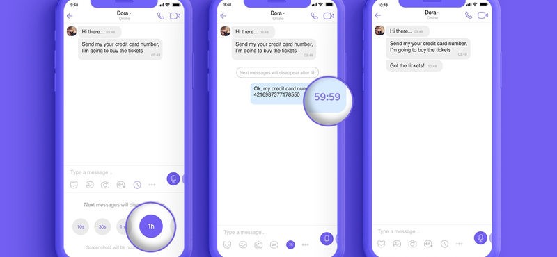 Új funkció jött a Viberre, önnél is bekapcsolták az eltűnő üzeneteket