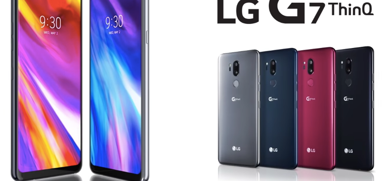 Android a csúcskategóriából: itt az LG G7