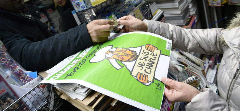 Rangos díjat kap a Charlie Hebdo