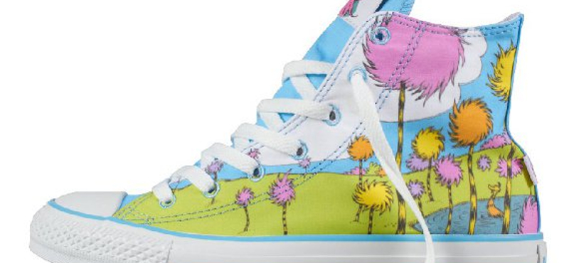 Dr. Seuss-szal támad a Chuck Taylor Converse