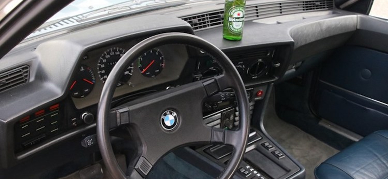 Két ritkaság egy csapásra: ez a BMW egy Heinekené volt