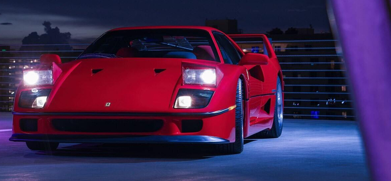 Szuperdrága portéka a Microsoft alapítójának szinte új Ferrari F40-ese