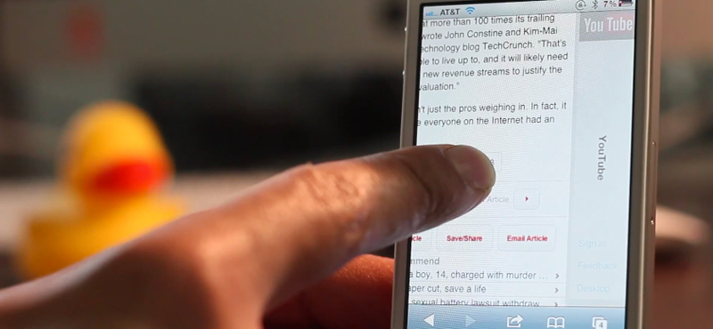 SwipeSafari: kényelmesebb böngészés a mobil Safariban